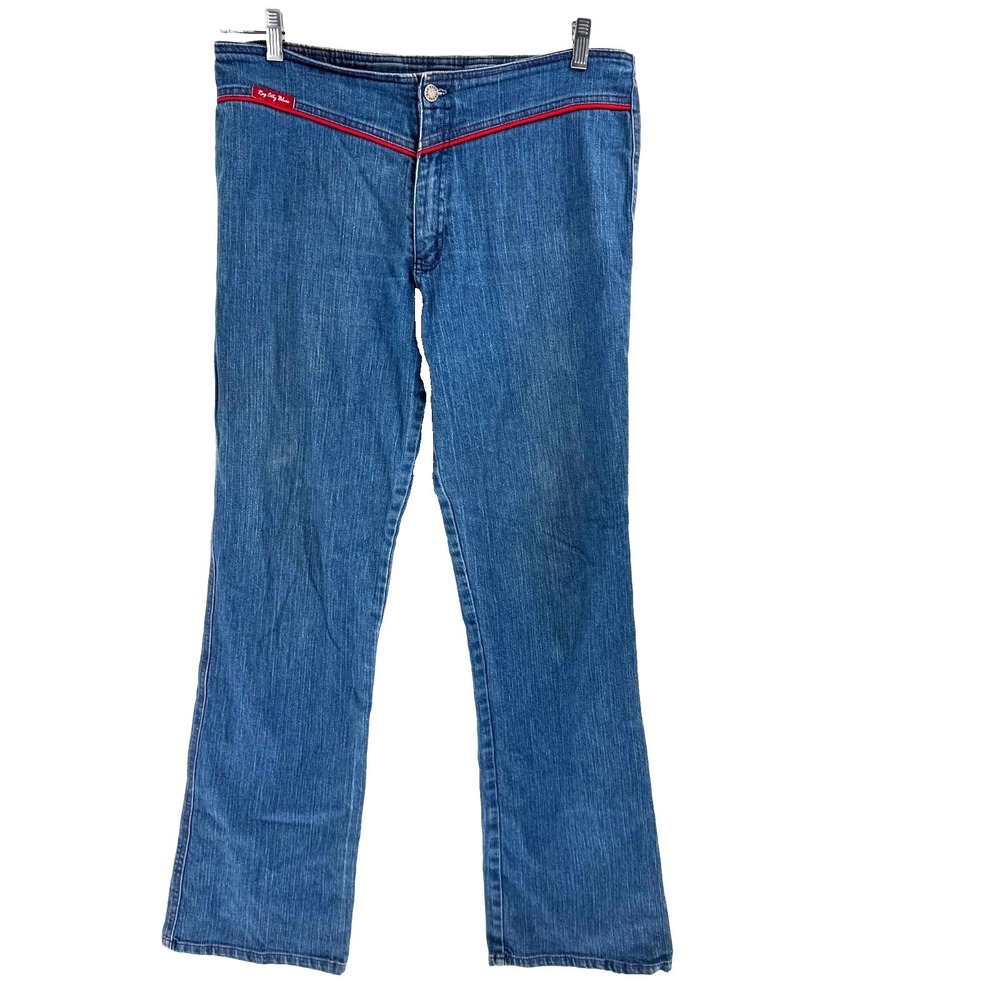 80s Rag City Blues High Waisted Bareback Jeans Women's 13/14 Bootcut USA Vintage